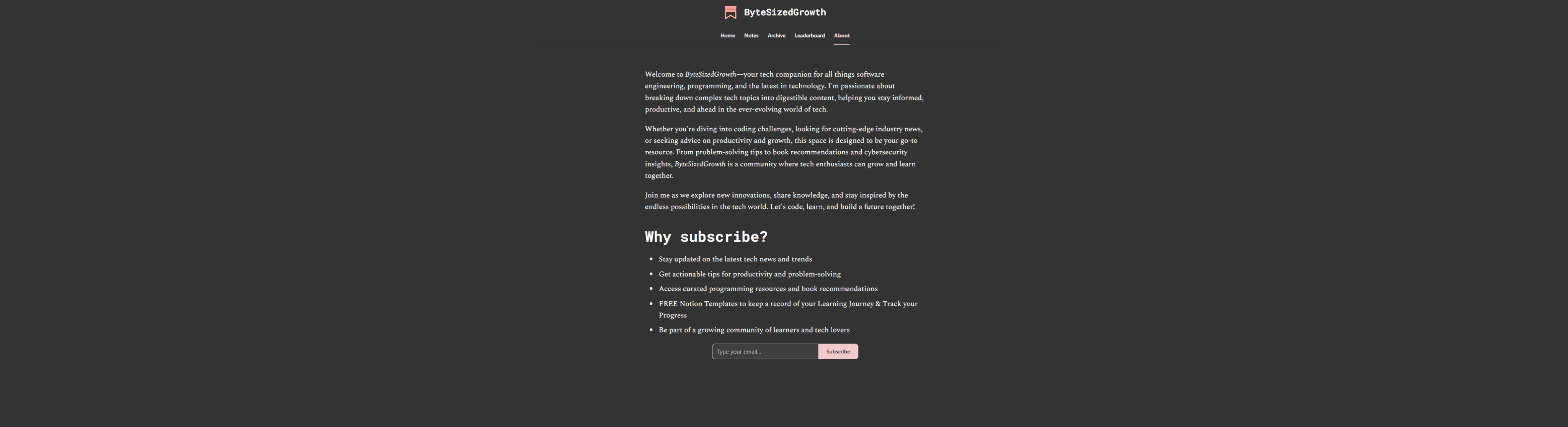 Substack Blog